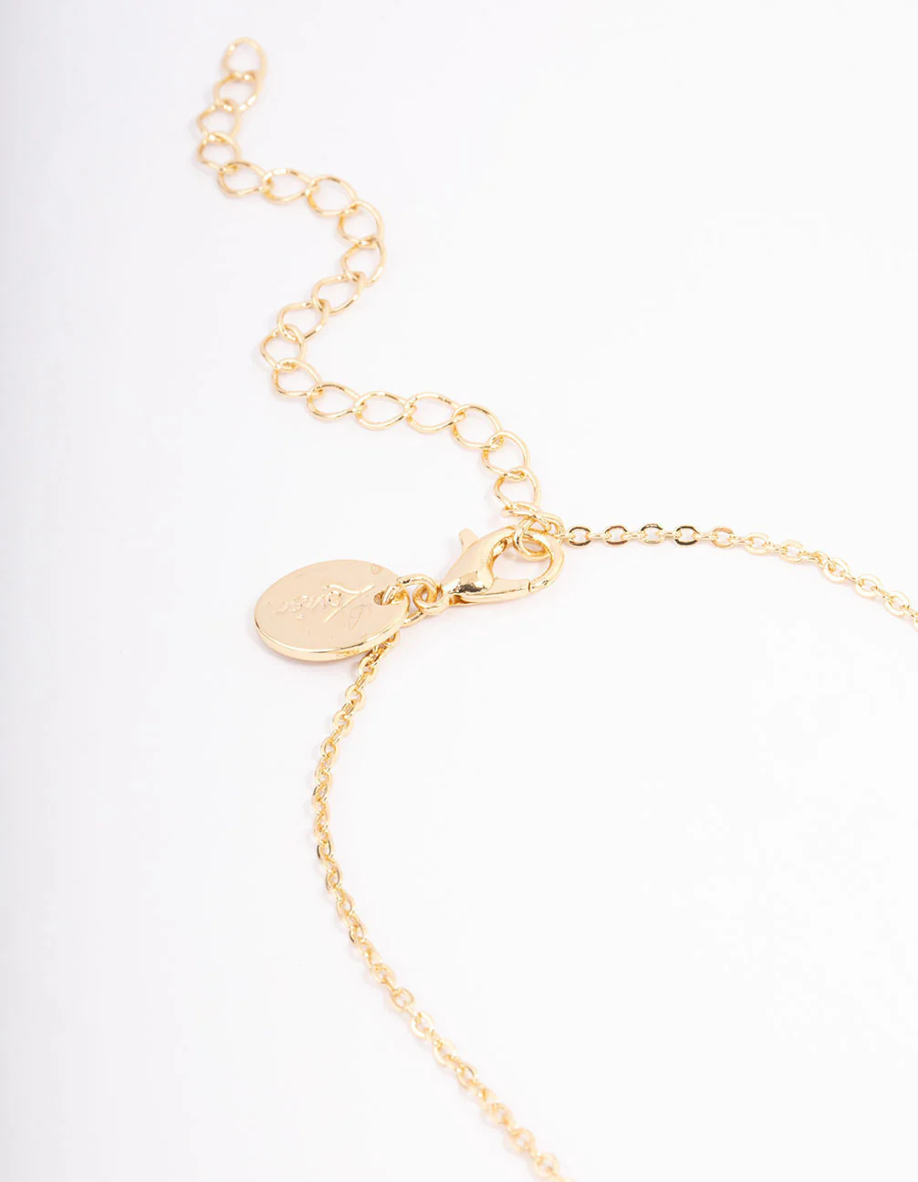 Gold Plated Angel Number '333' Layered Necklace - Image 3