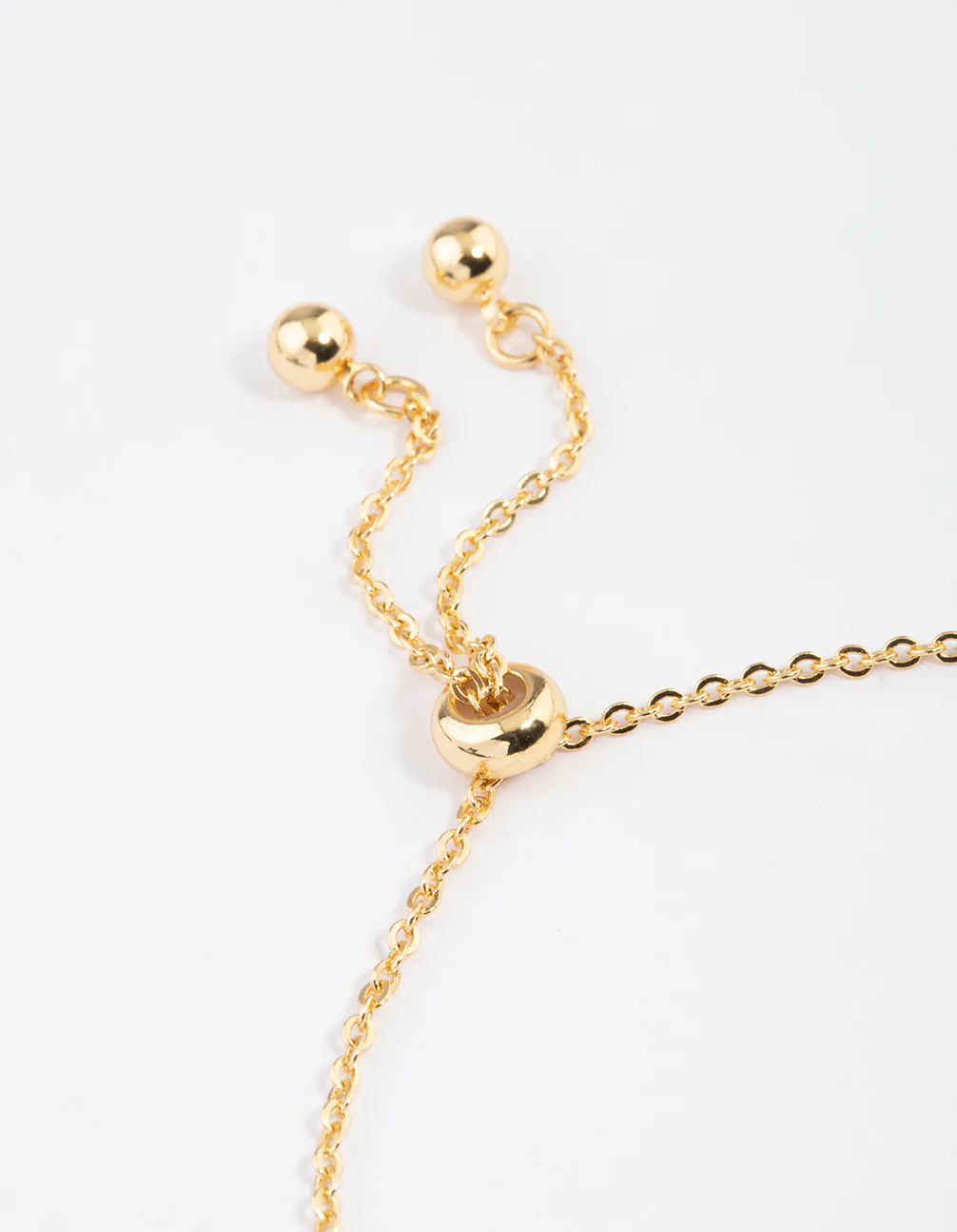 Gold Plated Gemini Script Bracelet - Image 3