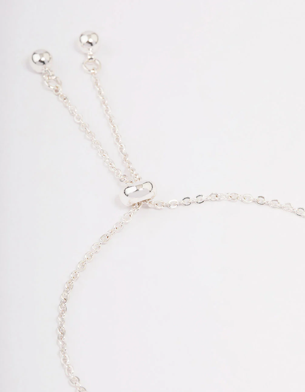 Silver Plated Aquarius Script Bracelet - Image 3
