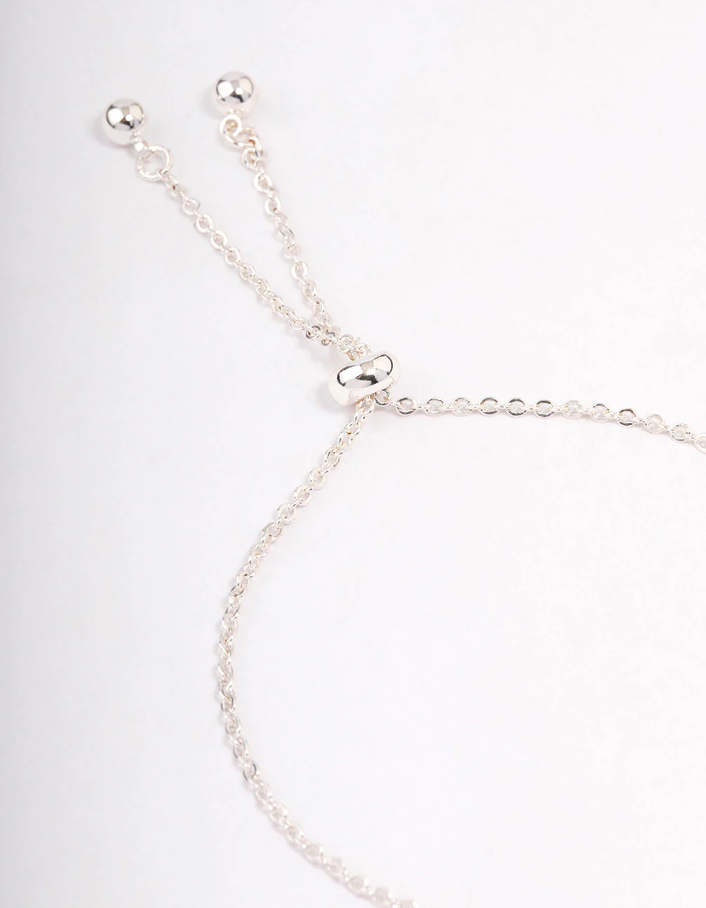 Silver Plated Aries Script Bracelet - Image 3
