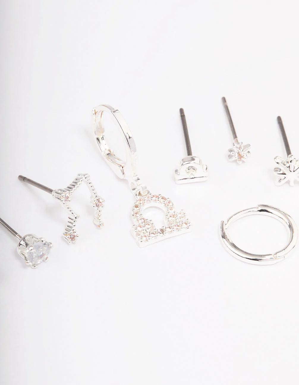 Silver Plated Libra Earring Pack - Image 2