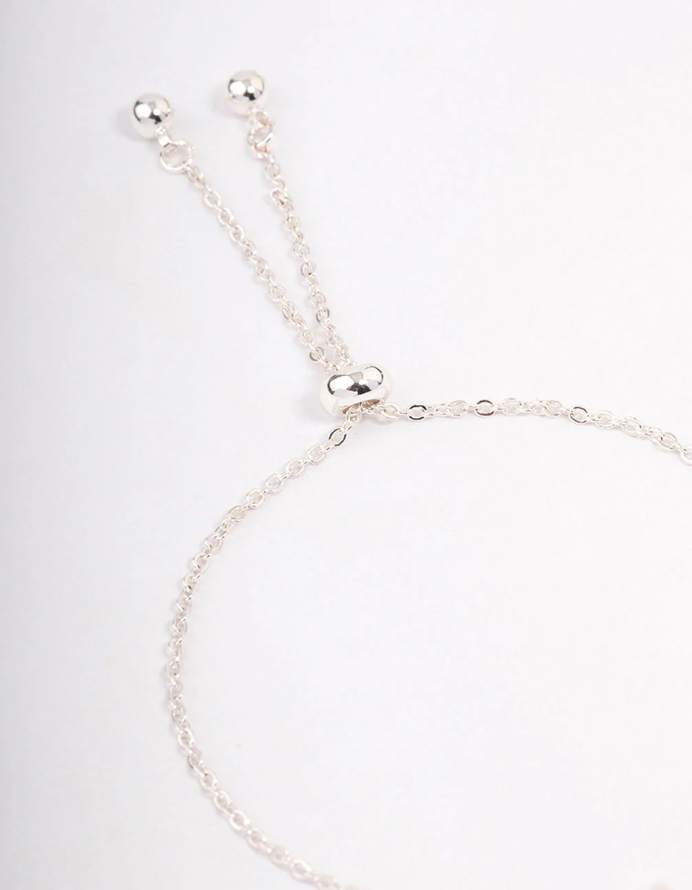 Silver Plated Libra Script Bracelet - Image 3