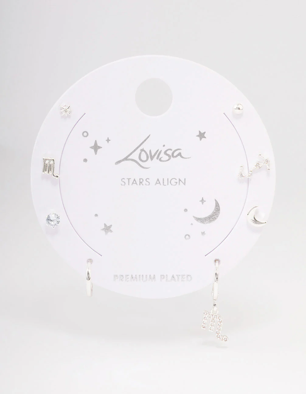 Silver Plated Scorpio Earring Pack - Image 3