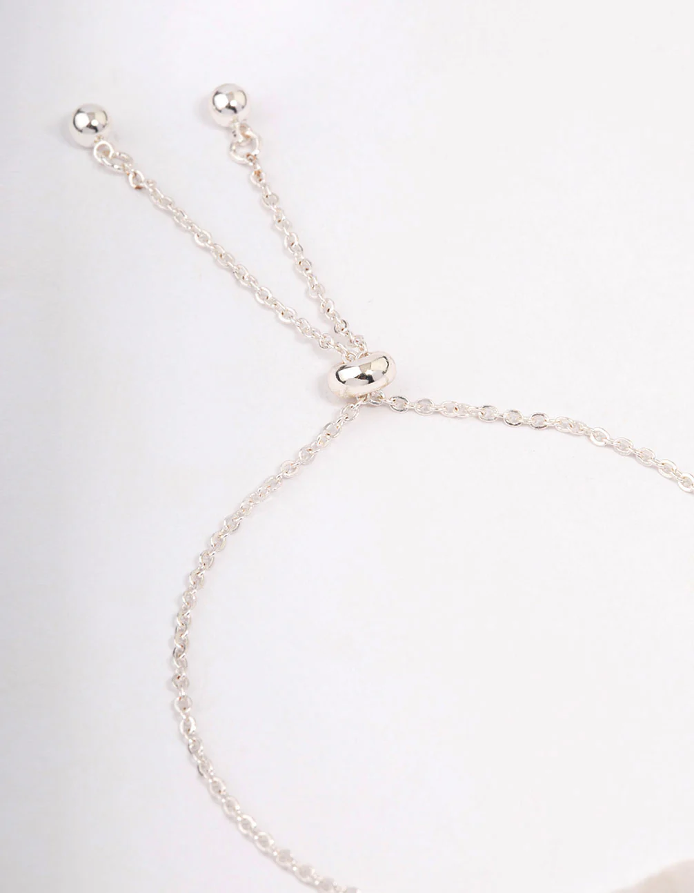 Silver Plated Scorpio Script Bracelet - Image 3