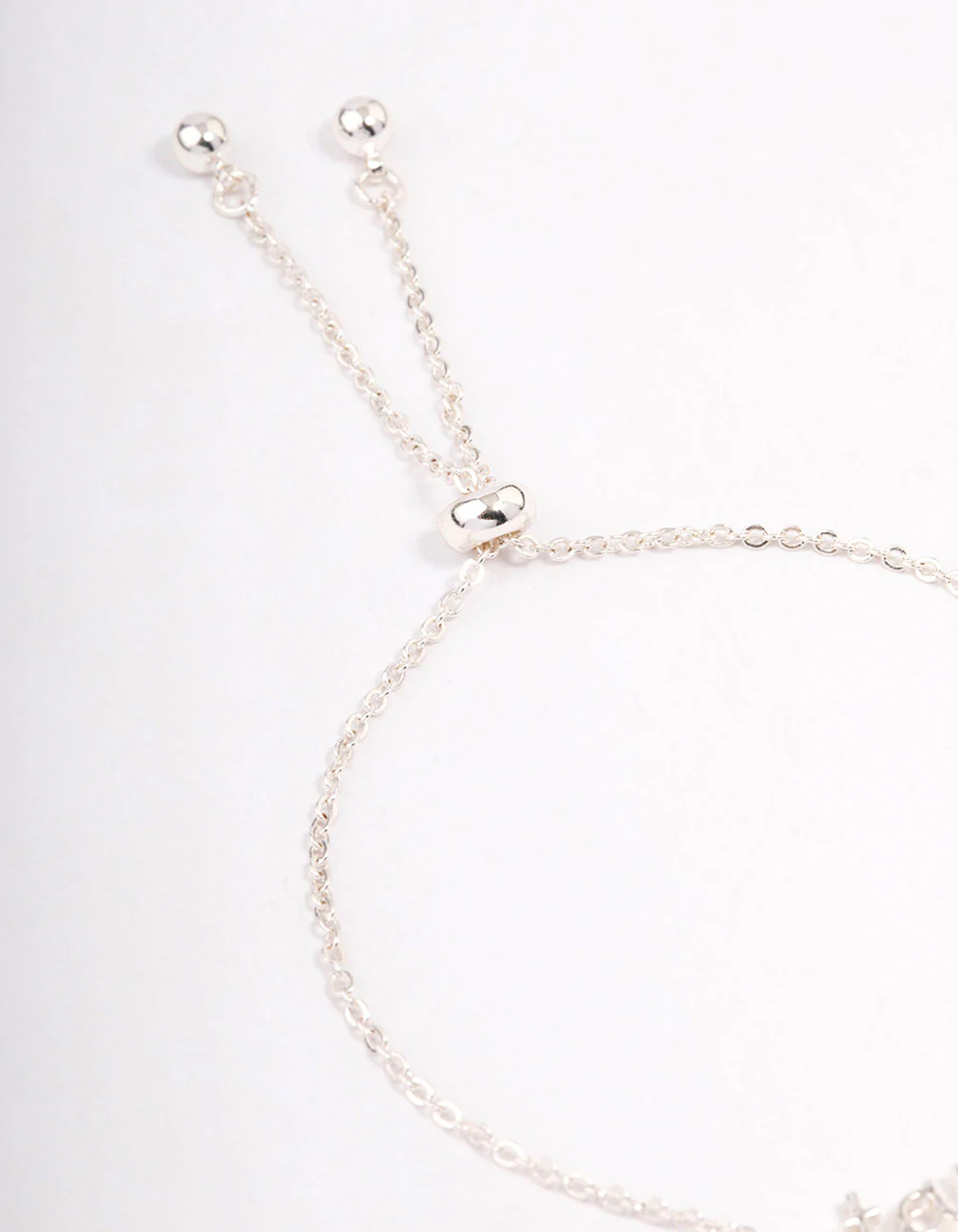 Silver Plated Taurus Script Bracelet - Image 3