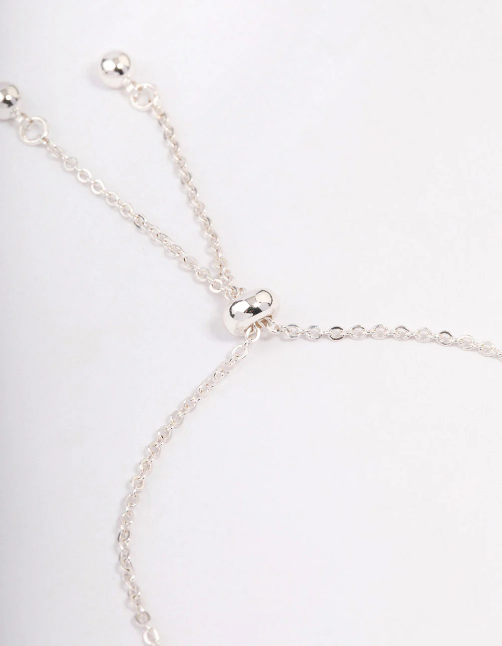 Silver Plated Virgo Script Bracelet - Image 3