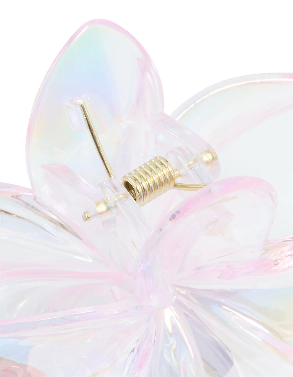 Iridescent Frangipani Claw Clip - Image 3