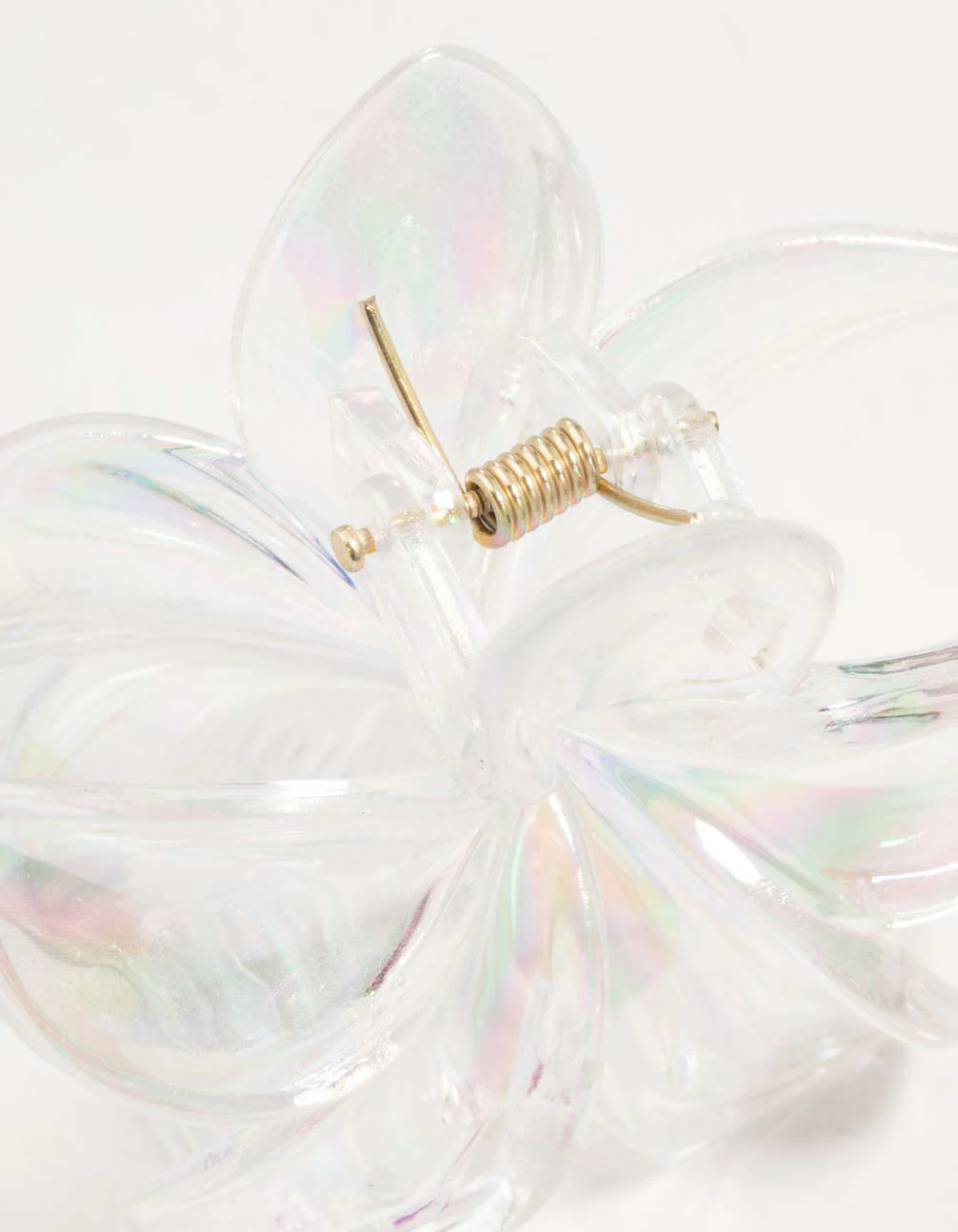 Iridescent Frangipani Hair Claw Clip - Image 2