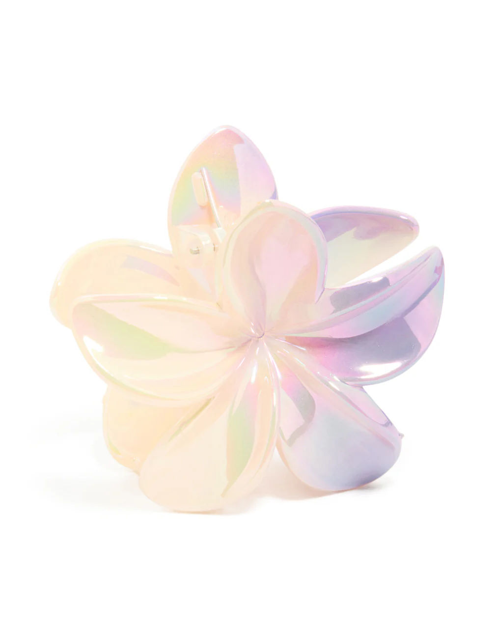 Iridescent Pearlised Tropical Claw Clip - Image 2