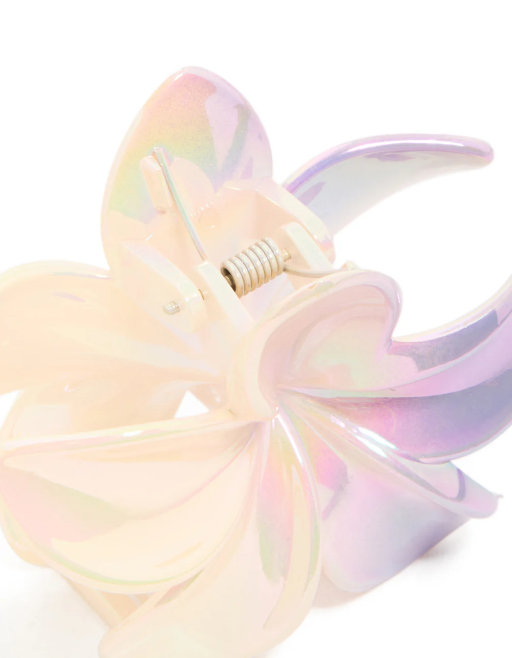 Iridescent Pearlised Tropical Claw Clip - Image 3