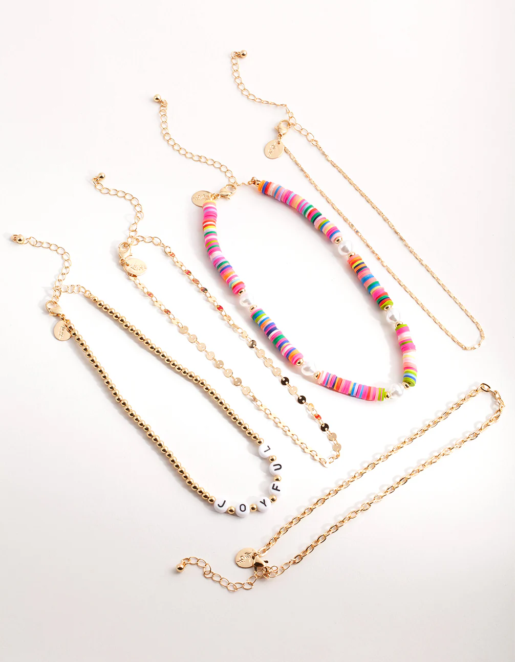 Gold Joyful Choker 5-Pack - Image 2