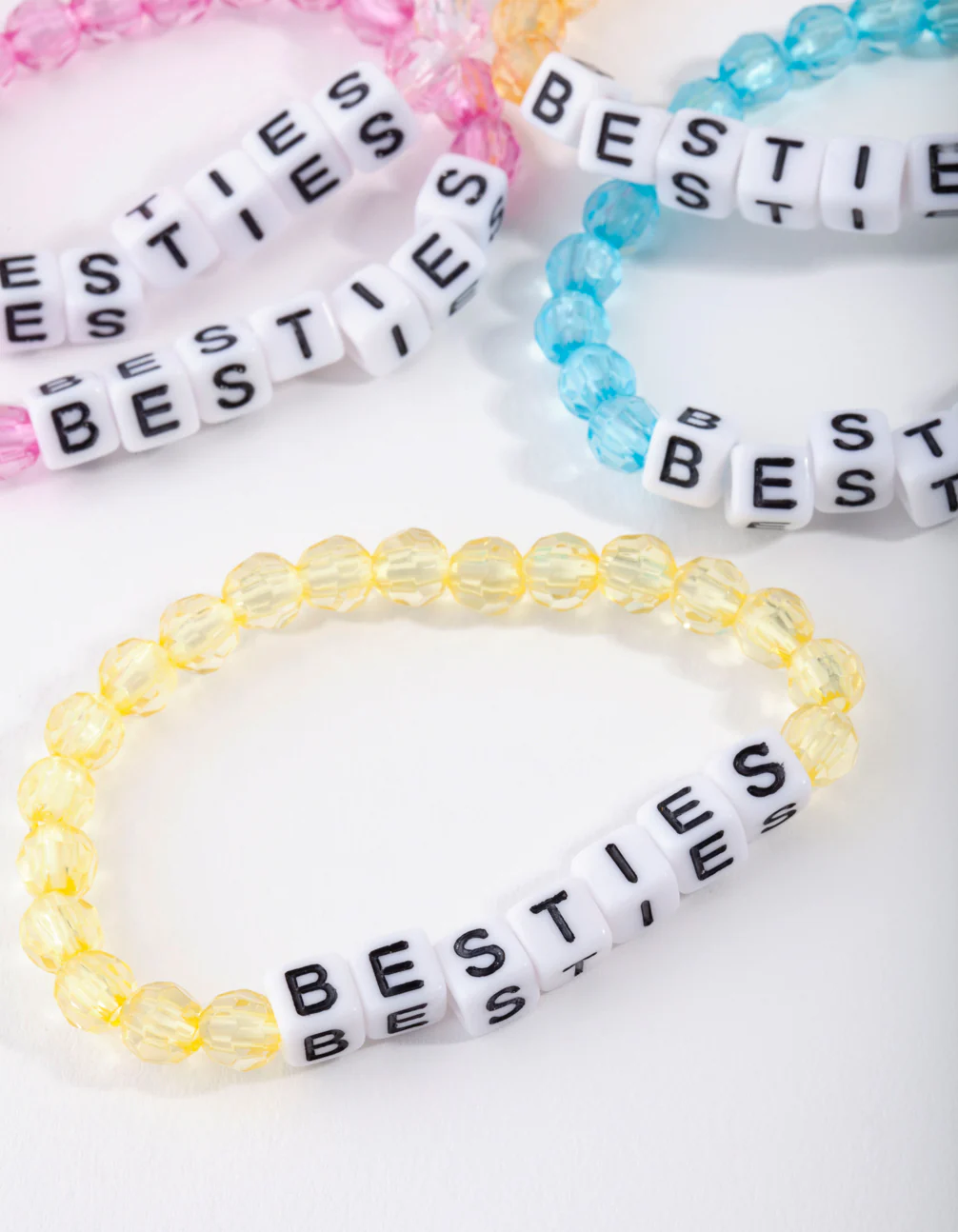 Kids Tropical Bead Besties Stretch Bracelet 5-Pack - Image 3