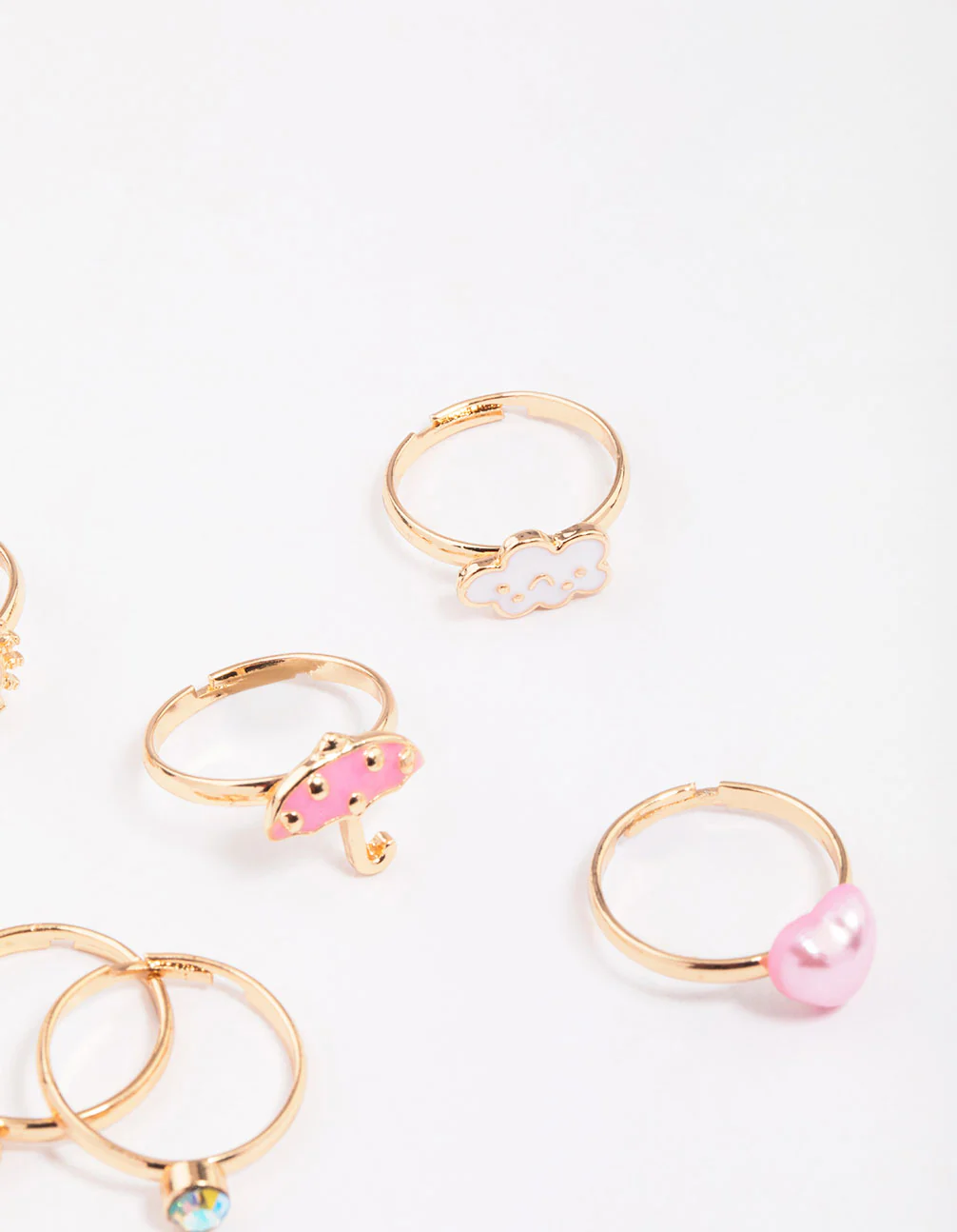 Kids Cloud Sun Ring 6-Pack - Image 3