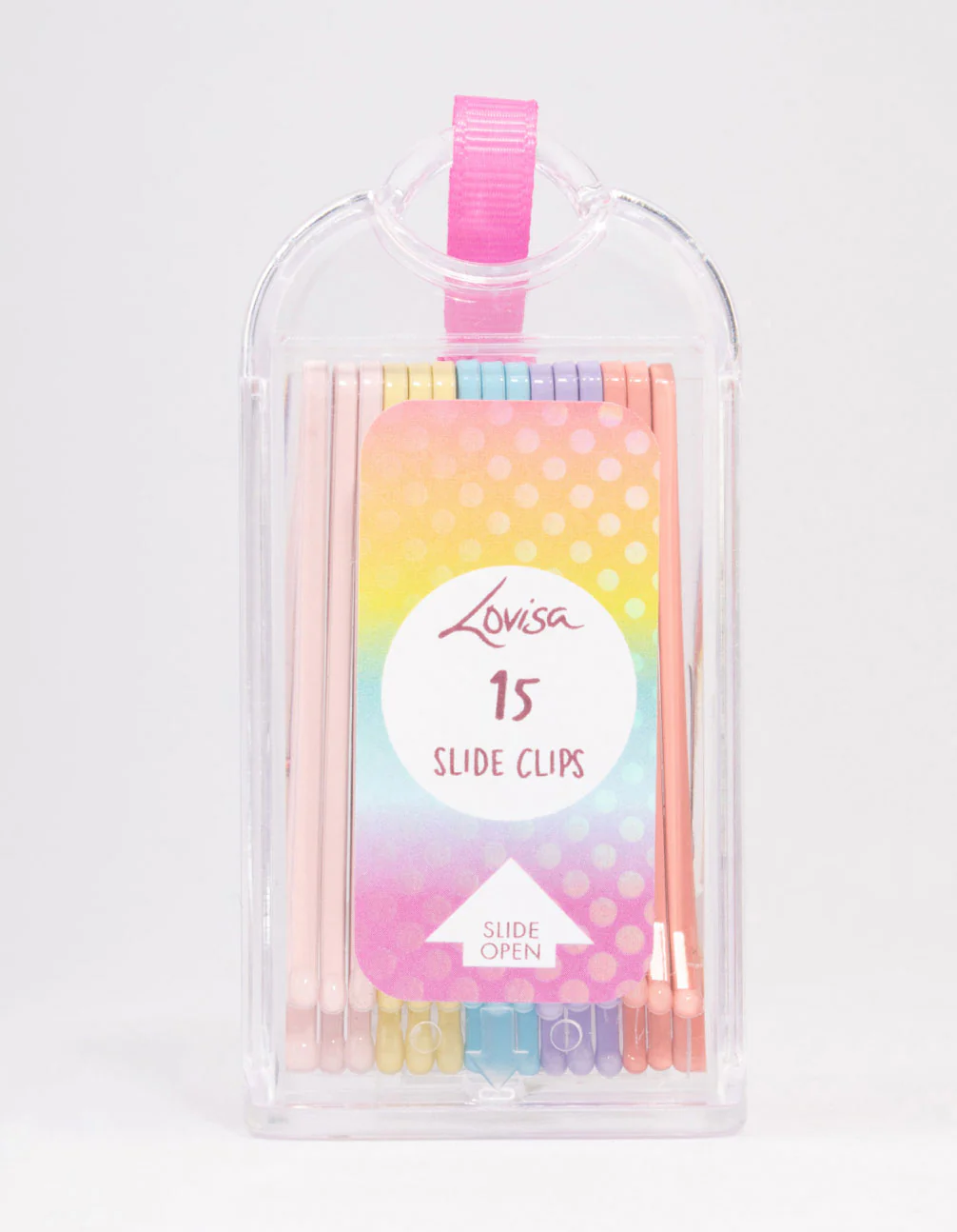 Kids Pastel Hair Pin 15-Pack - Image 3