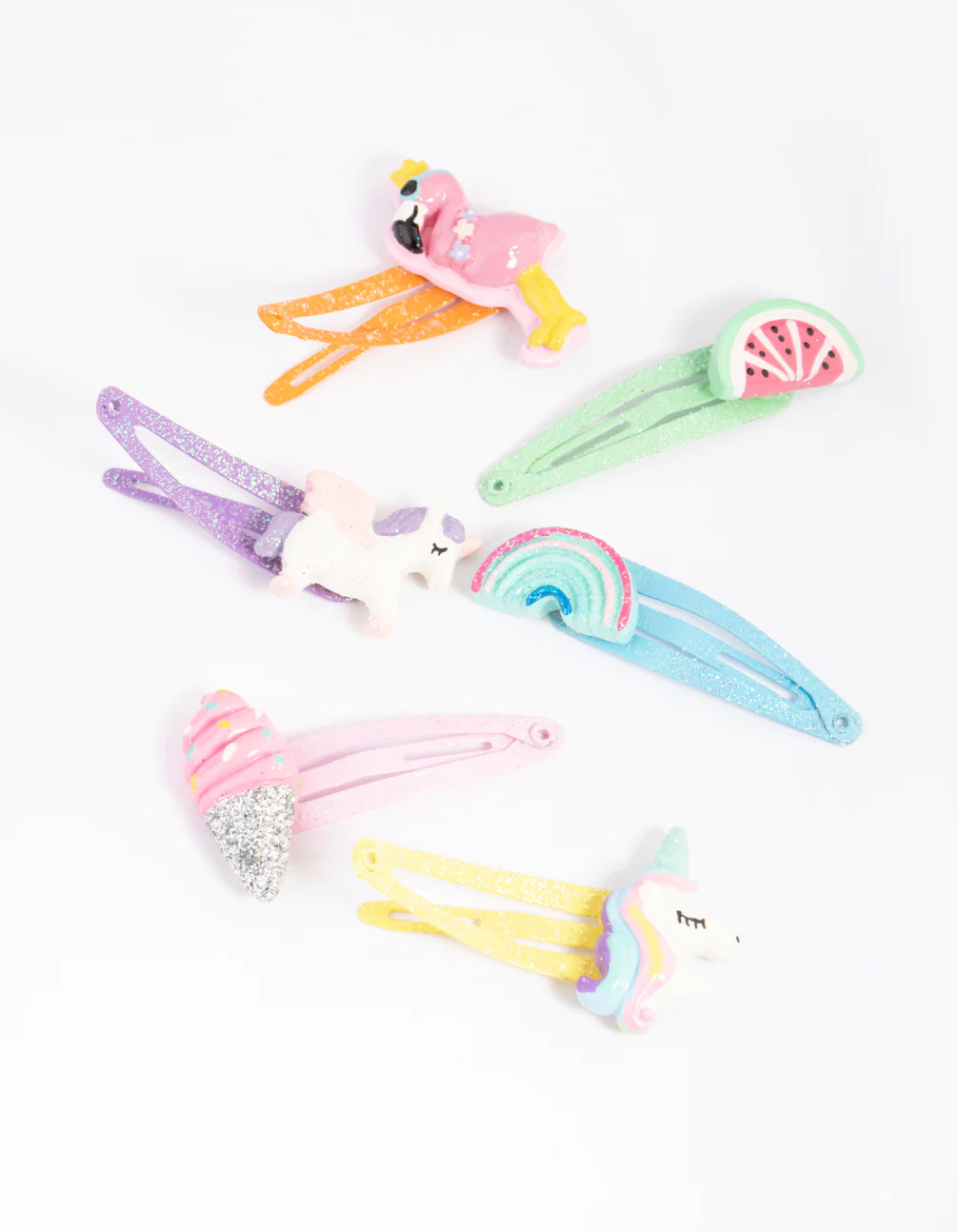 Rainbow Summer Fun Snap Clips - Image 3