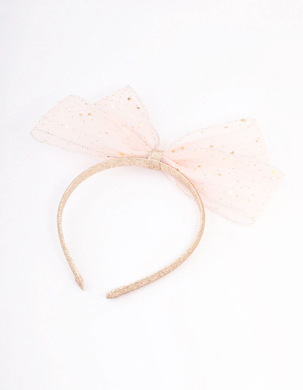Kids Fabric Bow & Star Headband - Image 3