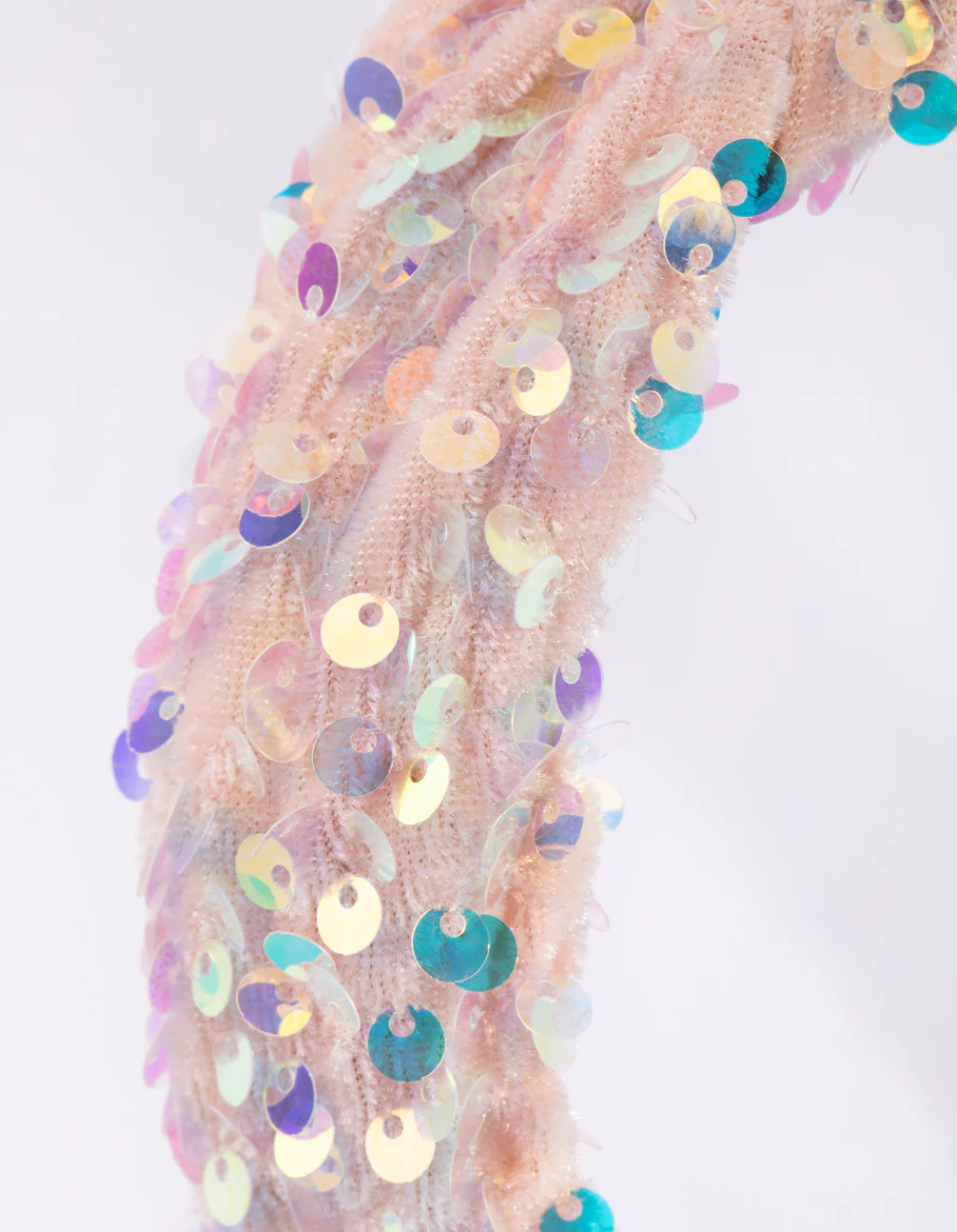 Kids Sequin Knot Headband - Image 2