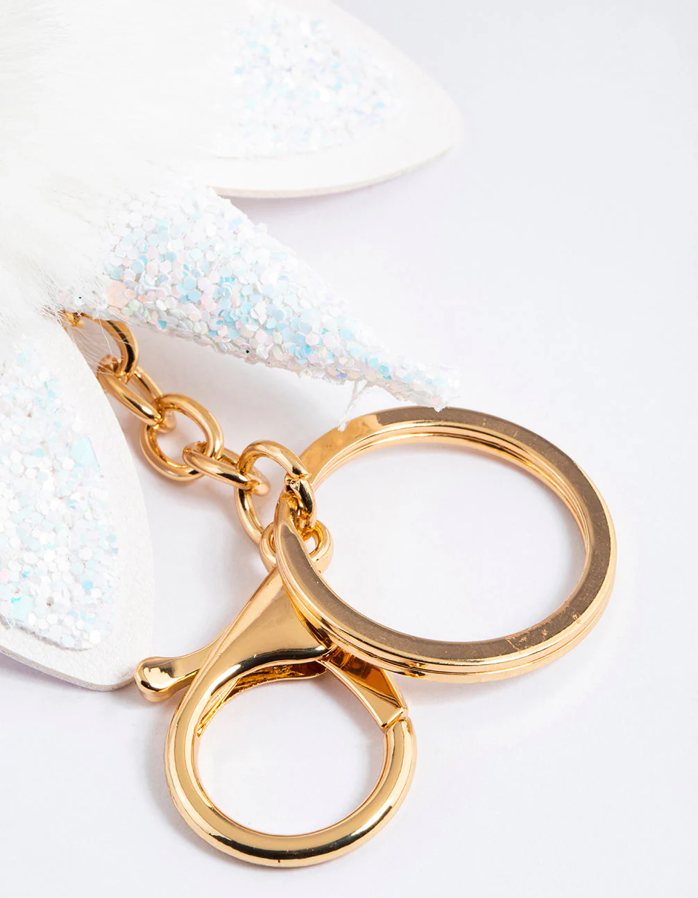 Kids Unicorn Pom Pom Key Ring - Image 3