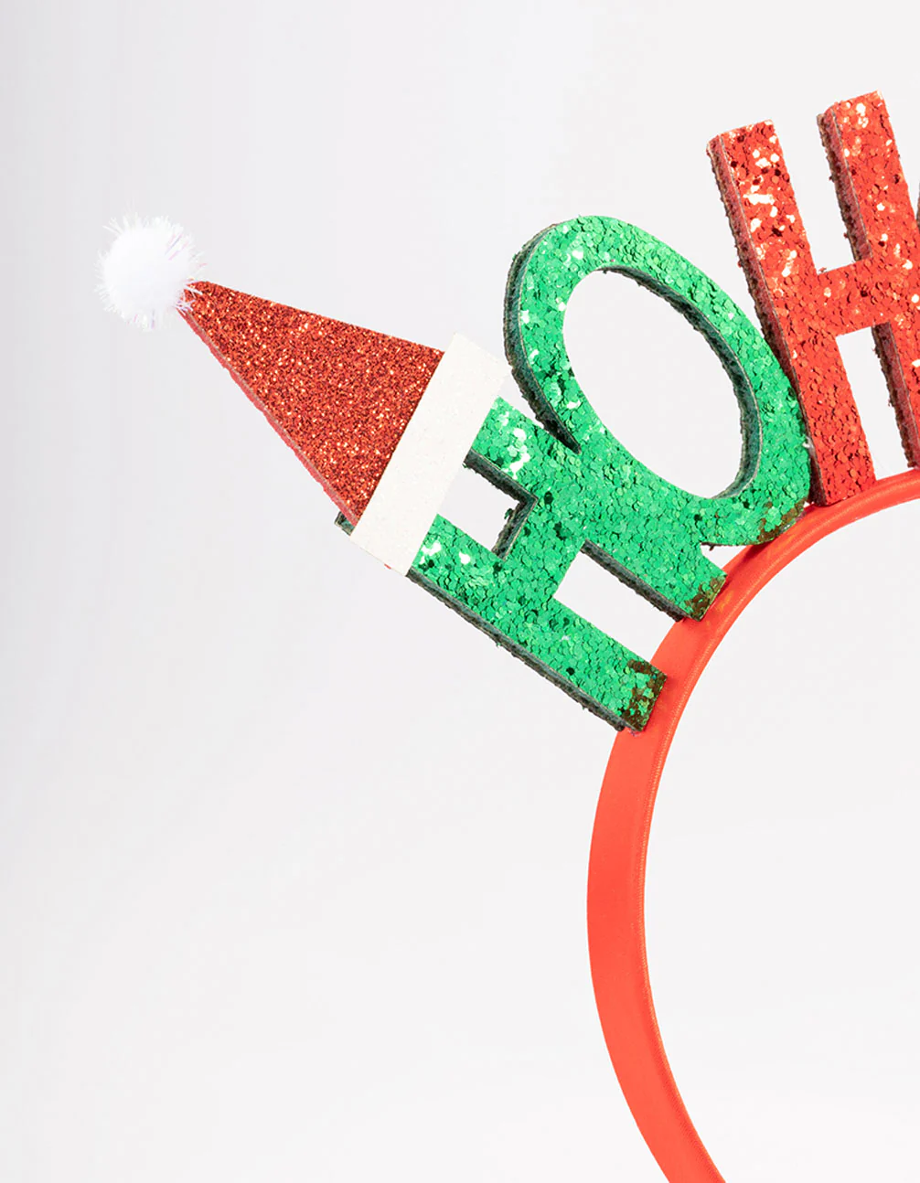 Kids Christmas Glitter Ho-Ho-Ho Headband - Image 2