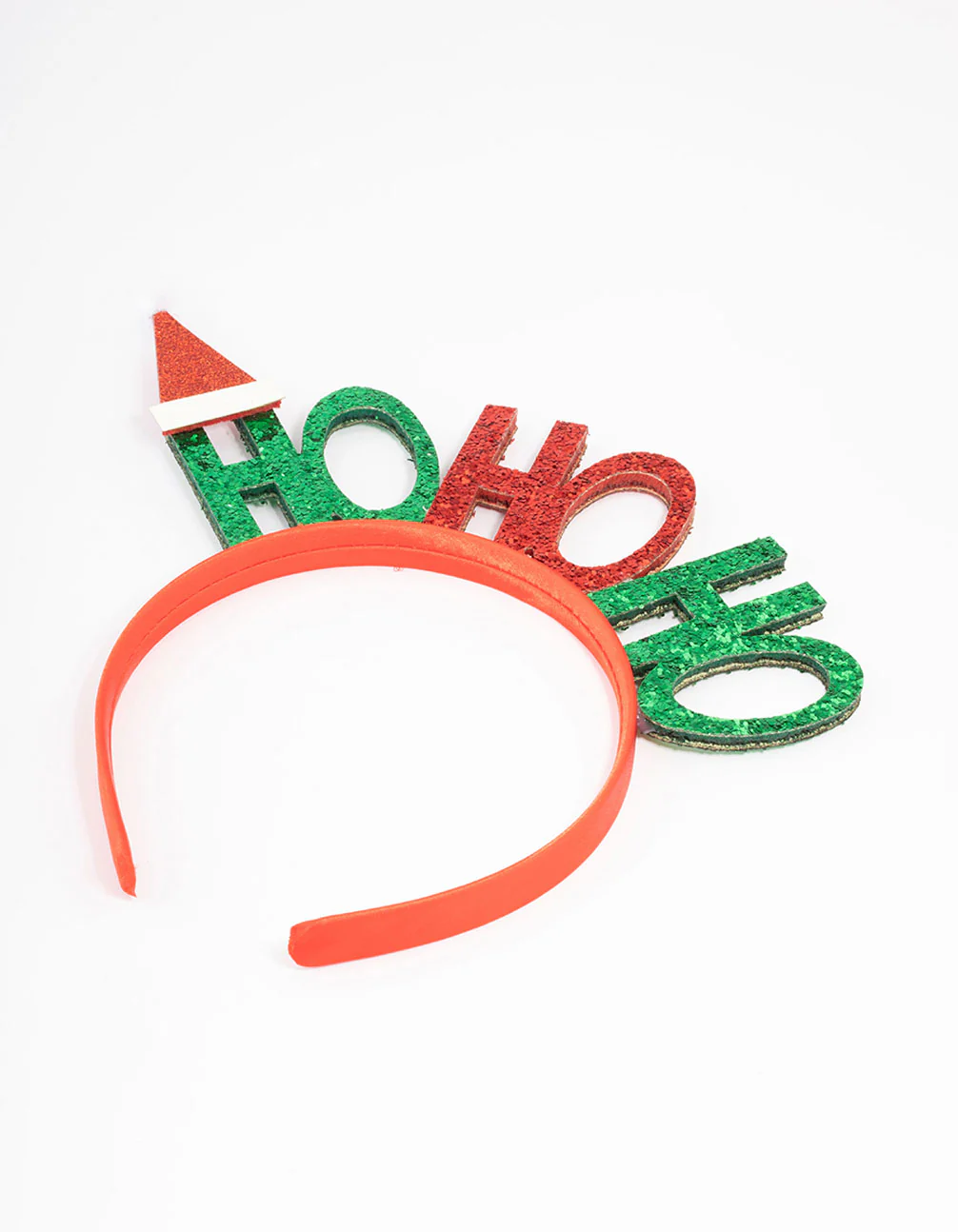 Kids Christmas Glitter Ho-Ho-Ho Headband - Image 3