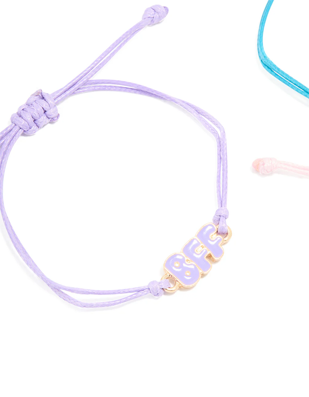 Kids Pastel Bubble BFF Bracelets 3-Pack - Image 2