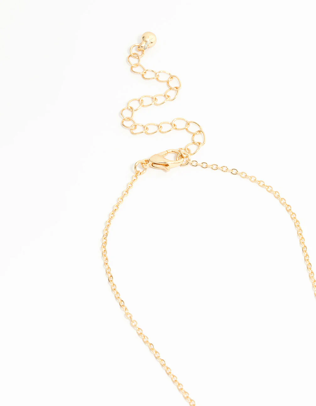 Kids Gold Bunny Heart BFF Pendant Necklaces 2-Pack - Image 3
