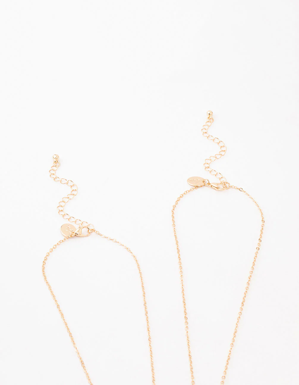 Kids Gold Mermaid BFF Necklace - Image 3