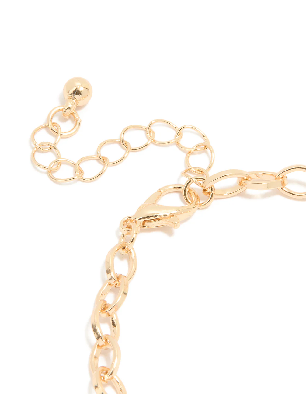 Kids Gold Pearl & Butterfly Charm Bracelet - Image 3