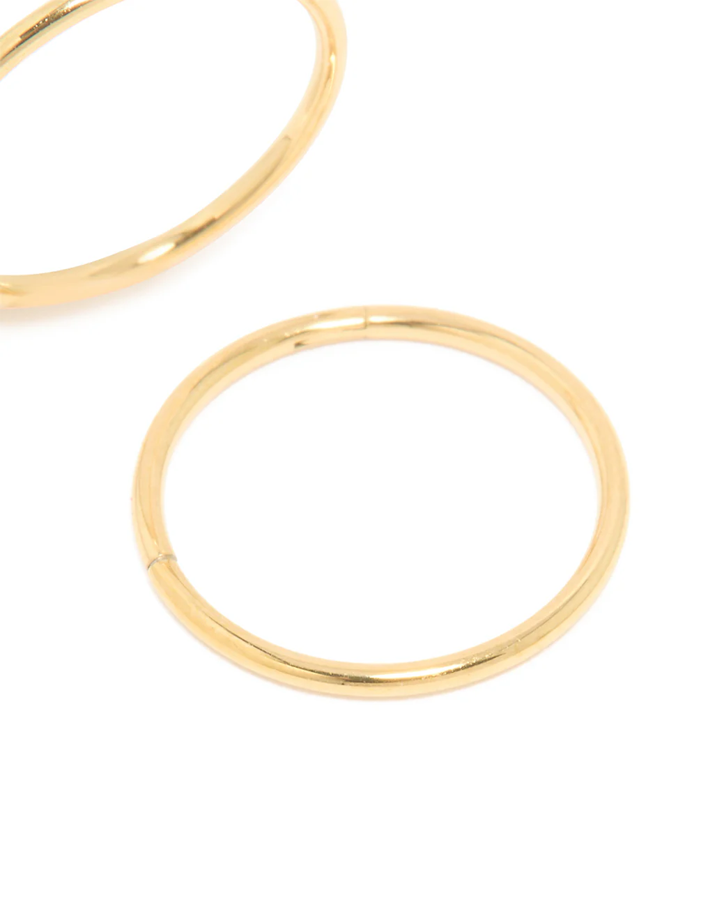 Kids Gold Plated Surgical Steel Sleeper Earrings - Image 3