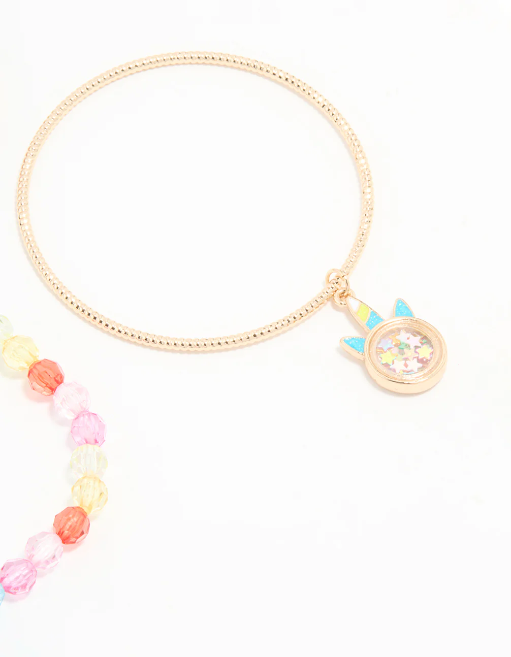Kids Gold Bangles 5-Pack - Image 3