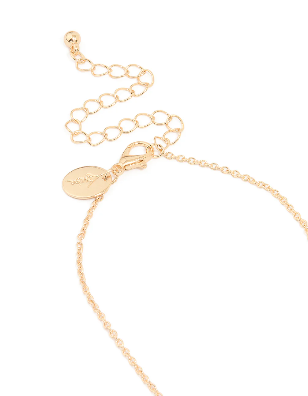 Kids Gold Shaker Heart BFF Pendant Necklaces 2-Pack - Image 3