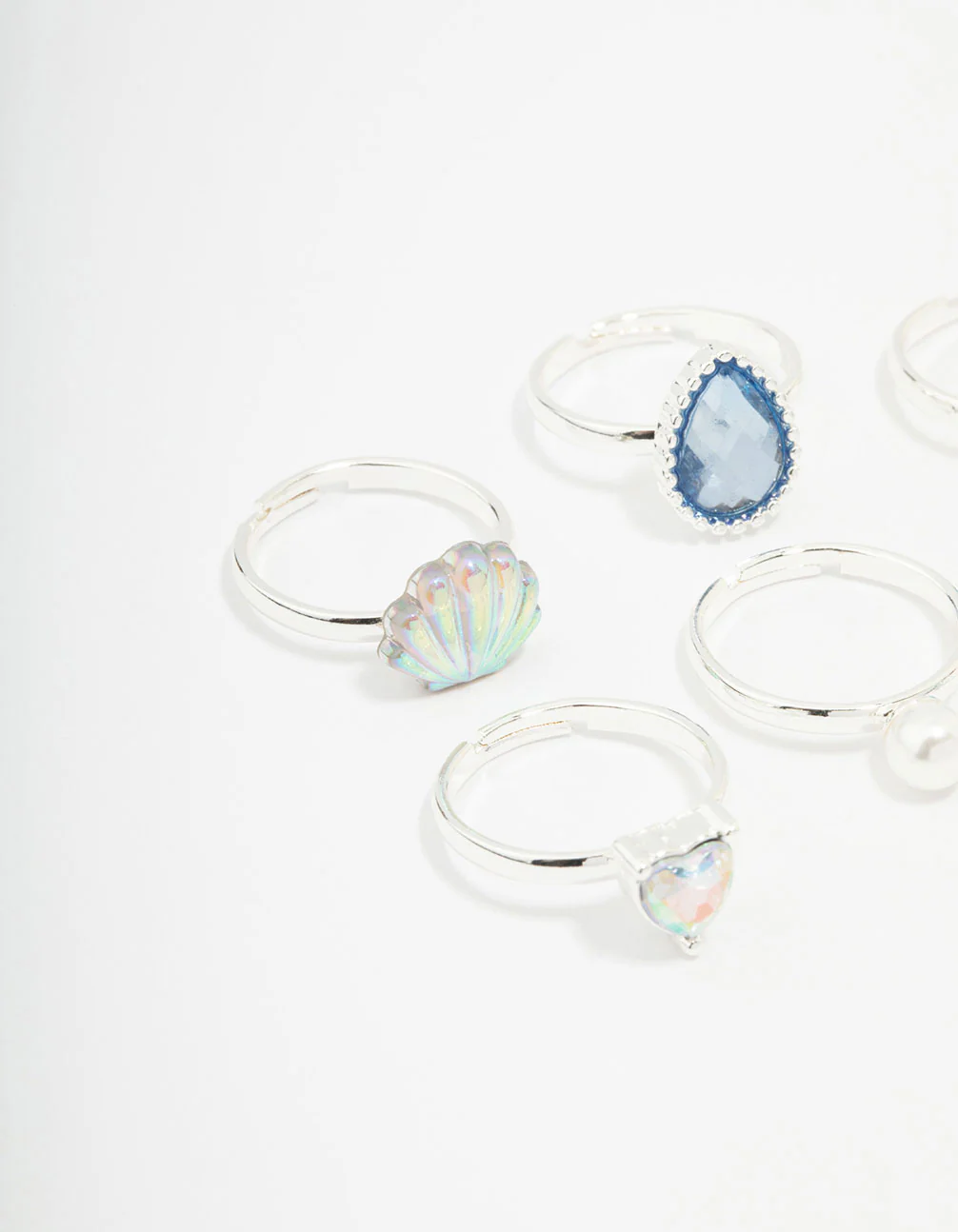 Kids Mermaid Ring Pack - Image 2