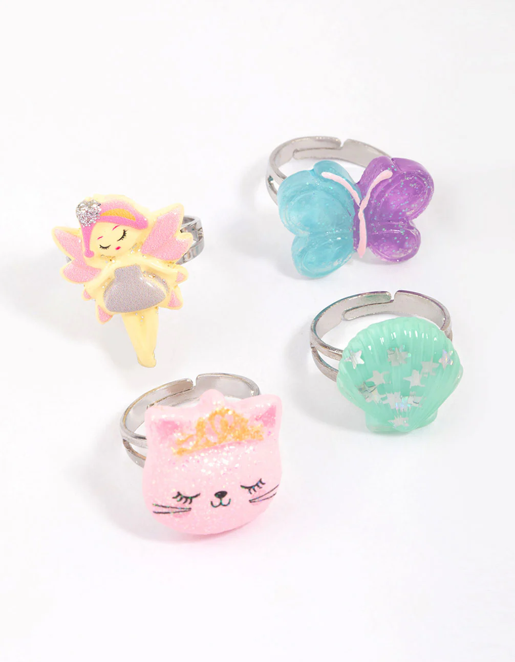 Kids Unicorn Sweet Ring 6-Pack - Image 2