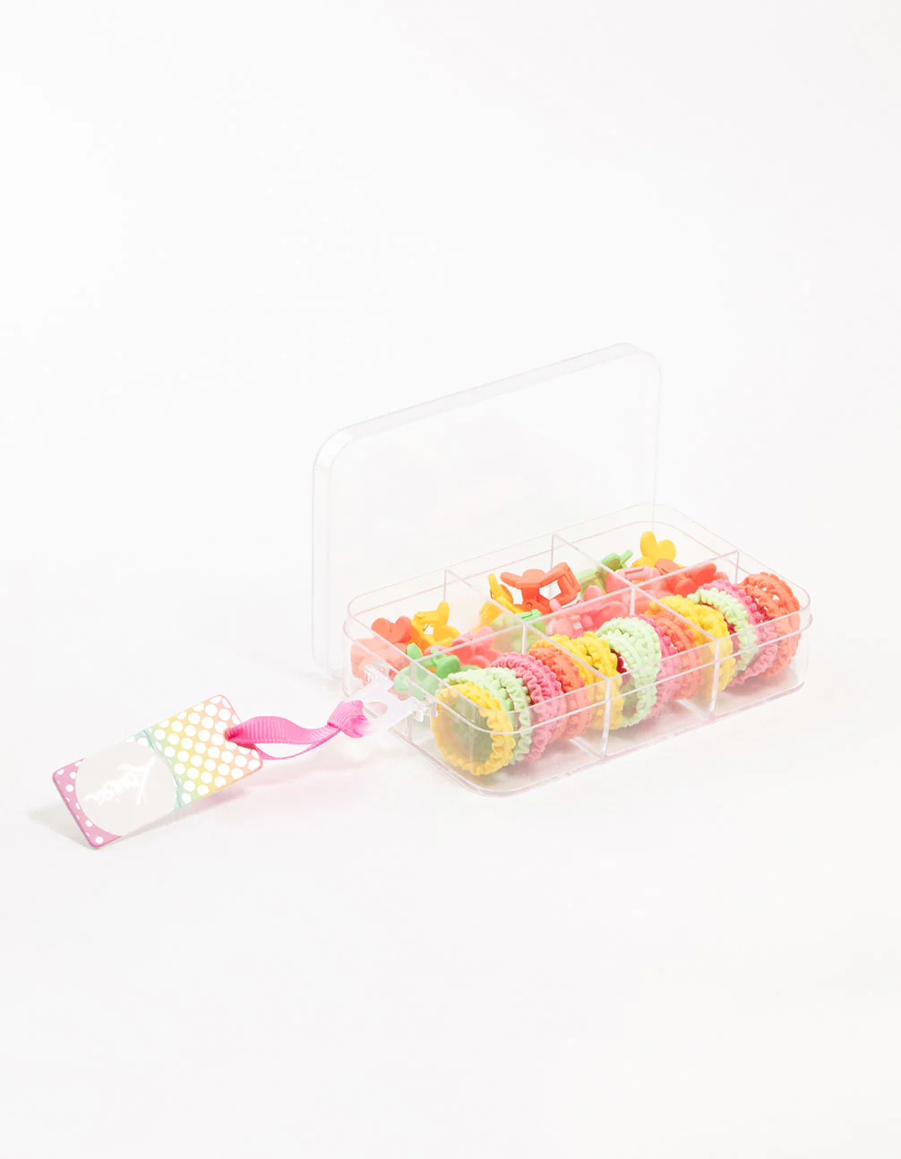 Kids Mixed Bright Hair Ties Pack - Image 2