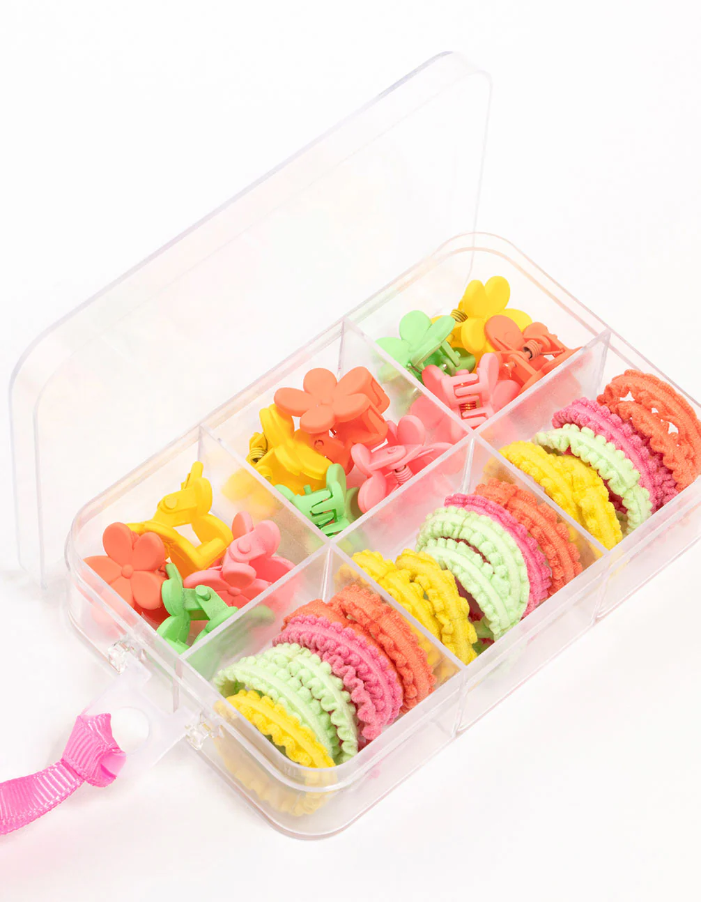 Kids Mixed Bright Hair Ties Pack - Image 3