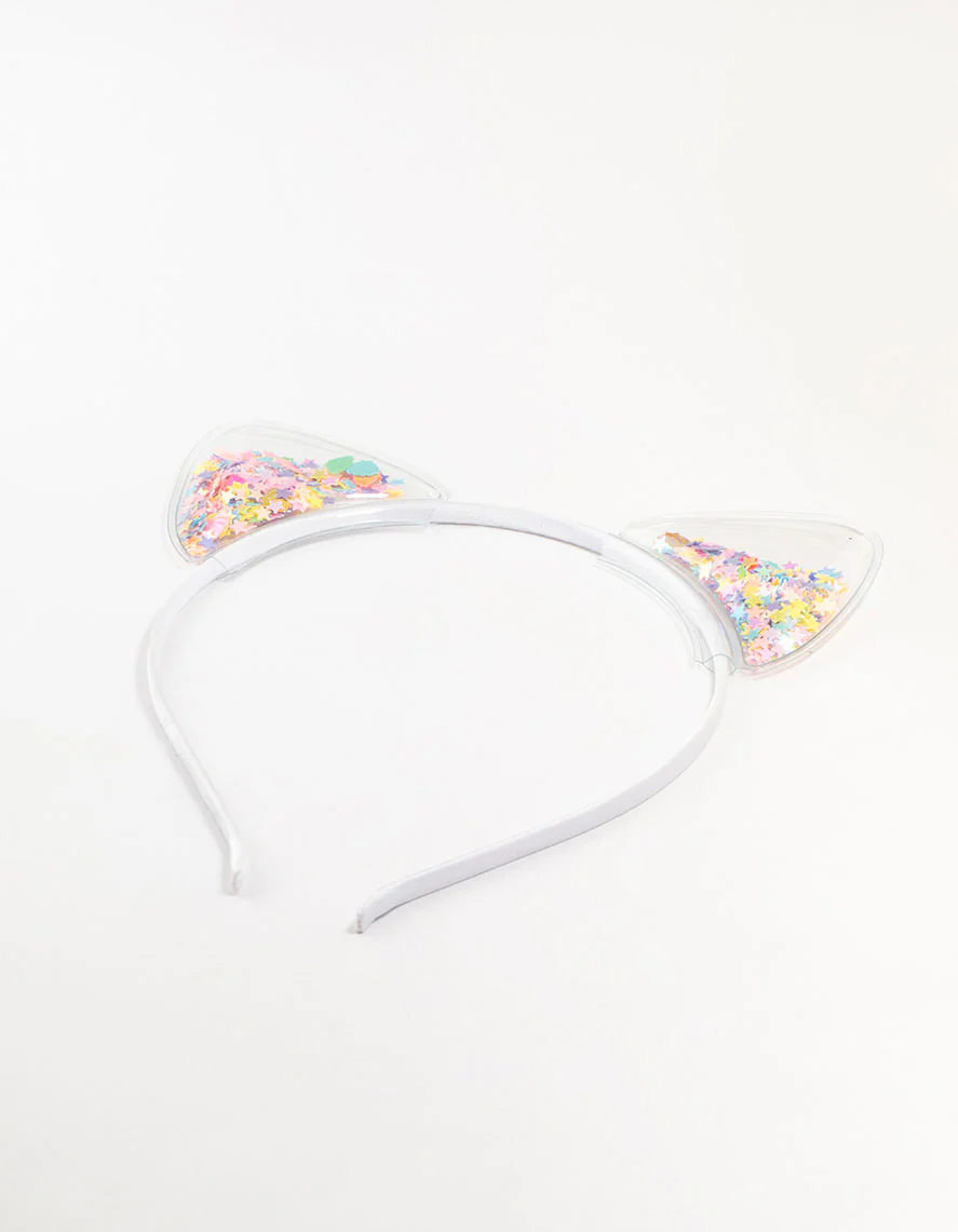 Kids Mixed Cat Ear Headband - Image 3