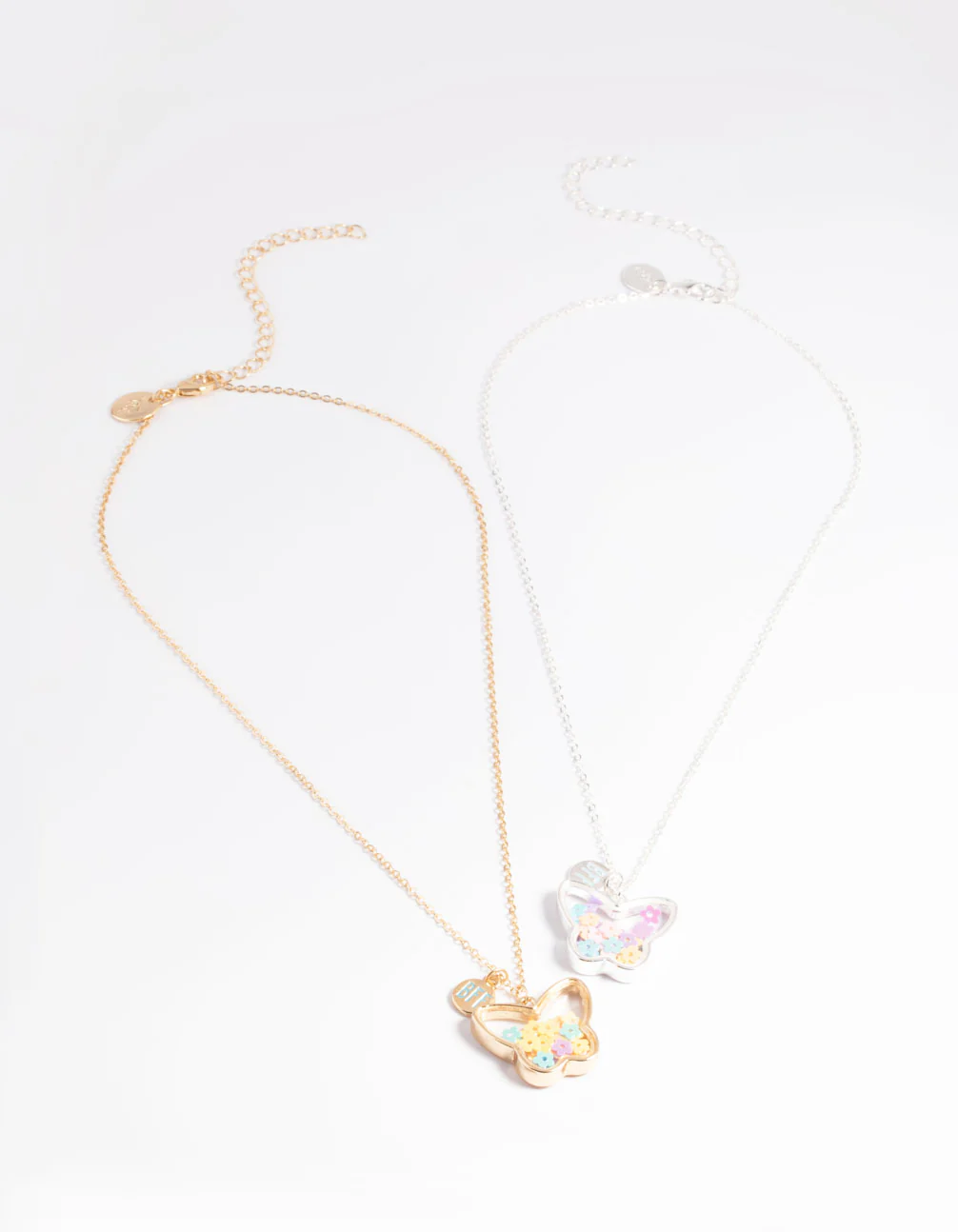 Mixed Butterfly Shaker Necklace Pack - Image 2