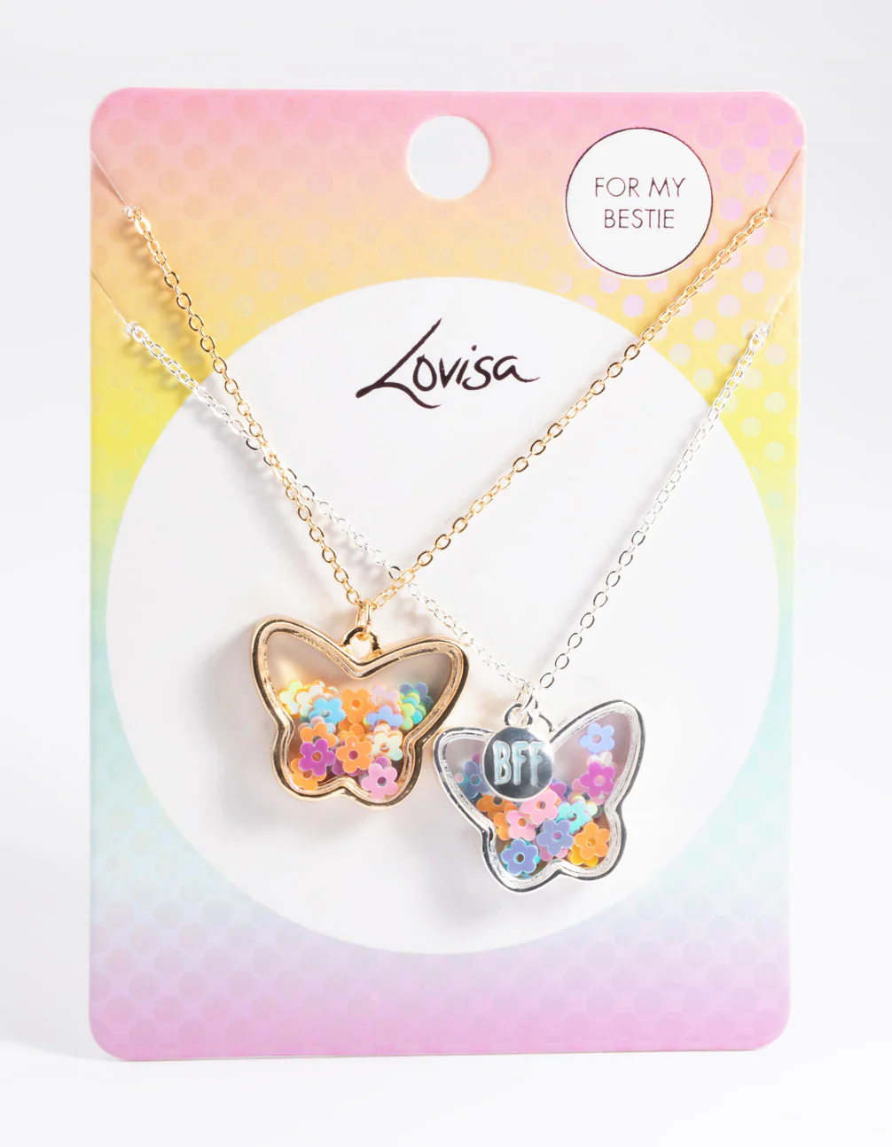 Mixed Butterfly Shaker Necklace Pack - Image 3