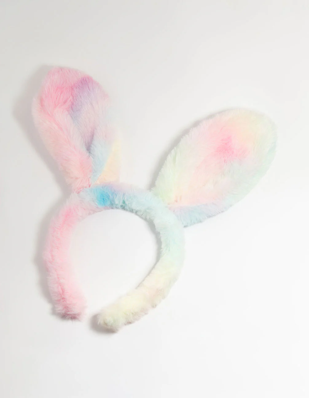 Kids Pastel Fabric Bunny Ears Headband - Image 3