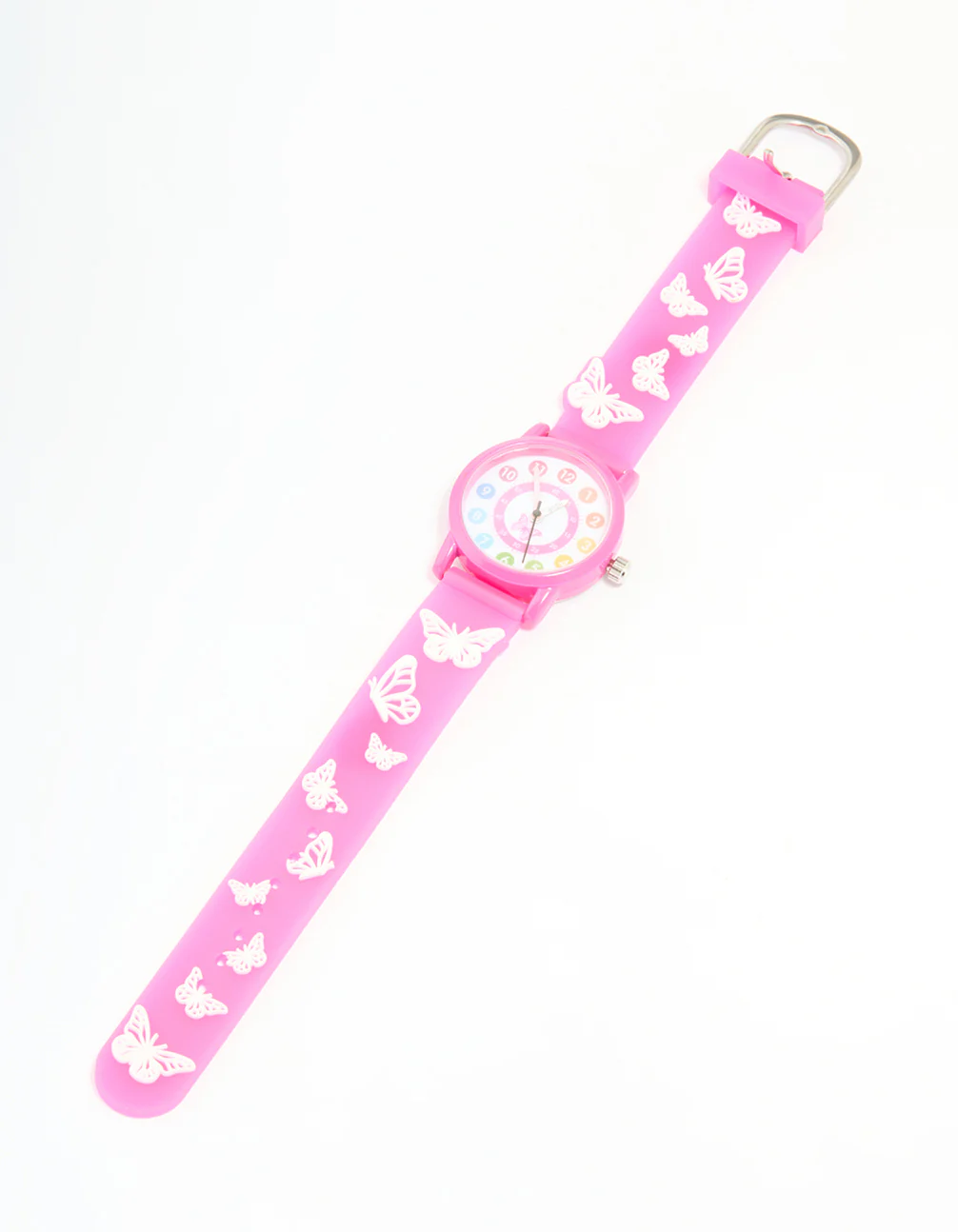Kids Pink Butterfly Watch - Image 2