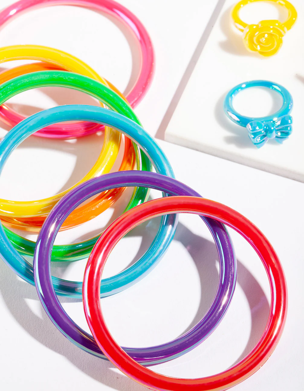 Kids Multi Bracelet Ring Set - Image 3