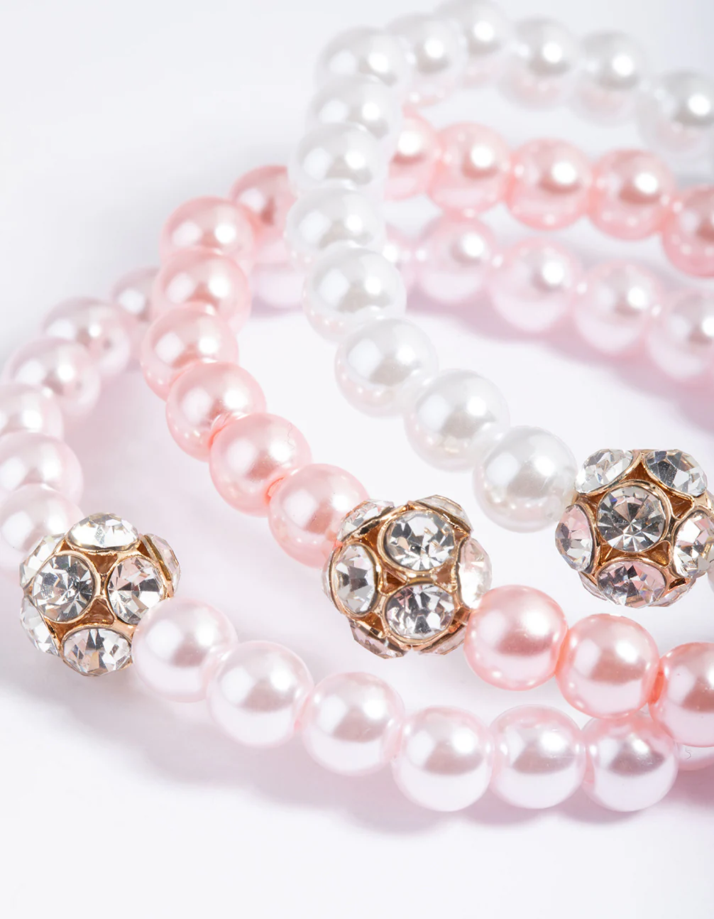 Kids Pearl Stretch Bracelet Pack - Image 2