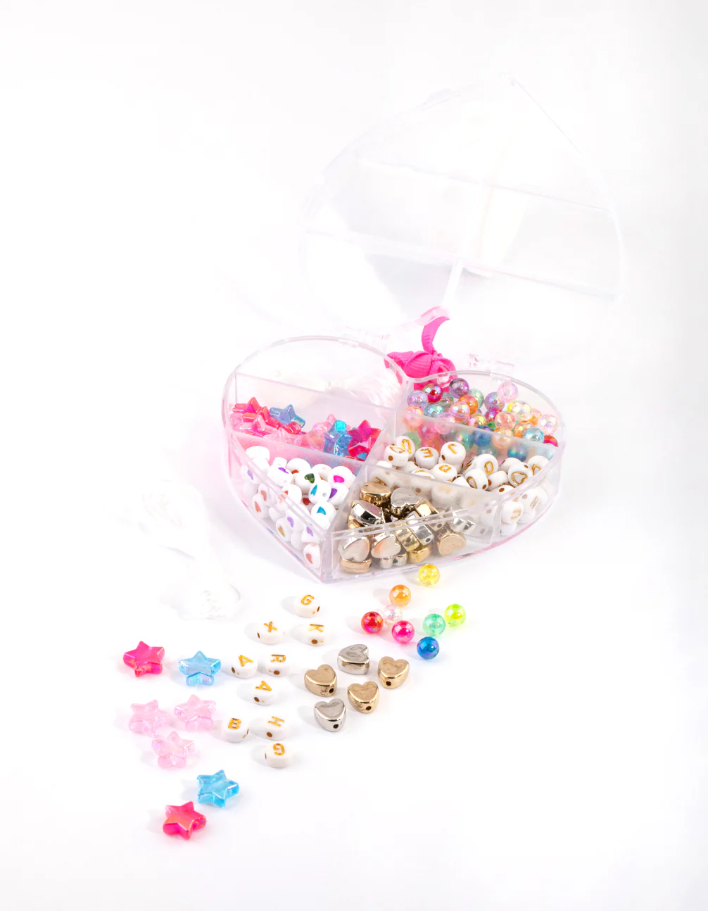 Kids Heart Bead Kit - Image 2