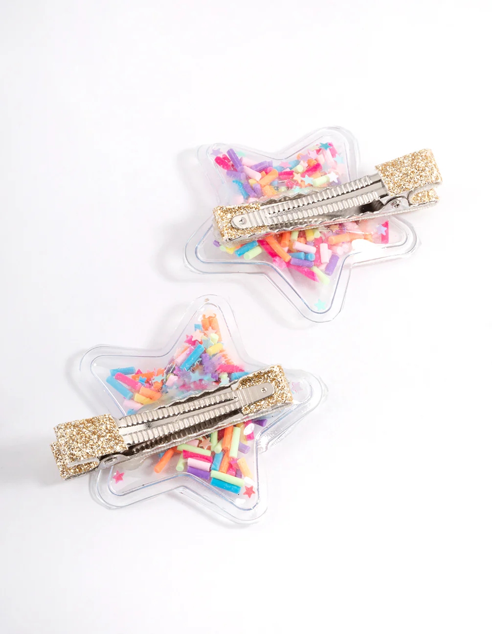 Kids Plastic Sprinkle Star Clip Pack - Image 3
