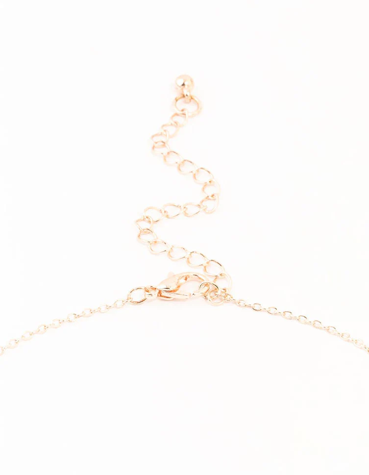 Kids Rainbow Gold Butterfly Necklace & Ring Pack - Image 3