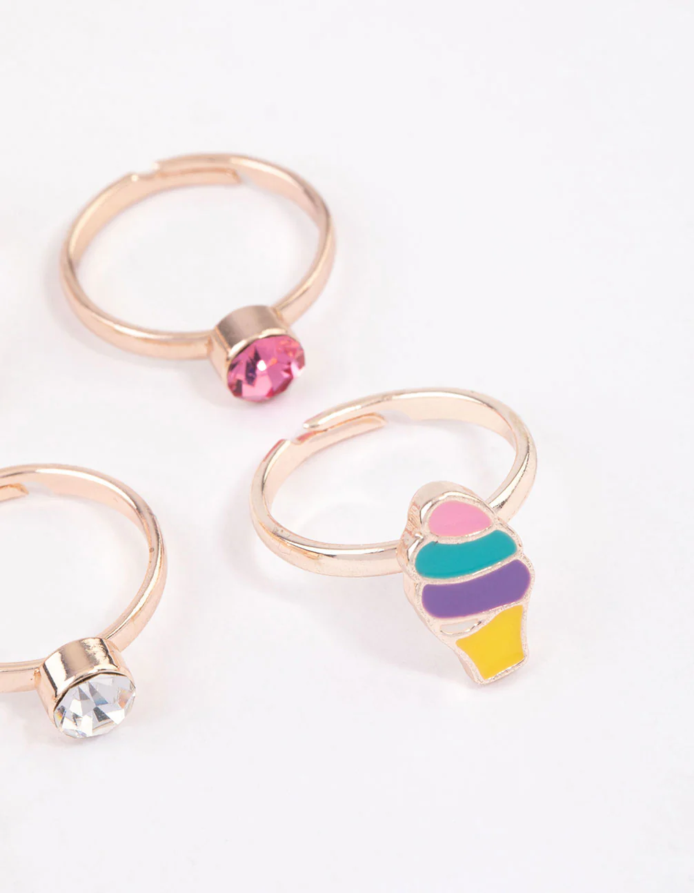 Kids Candy Sweet Ring 6-Pack - Image 3