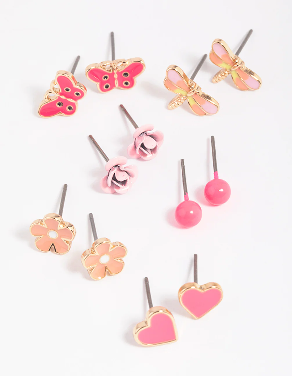 Kids Pretty Garden Stud Earring 6-Pack - Image 3