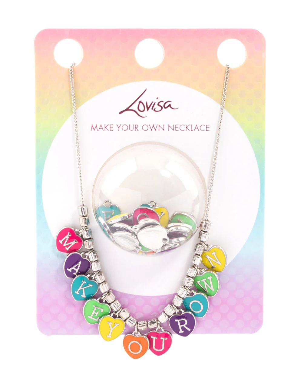 Kids Silver Charm Letter Kit - Image 4