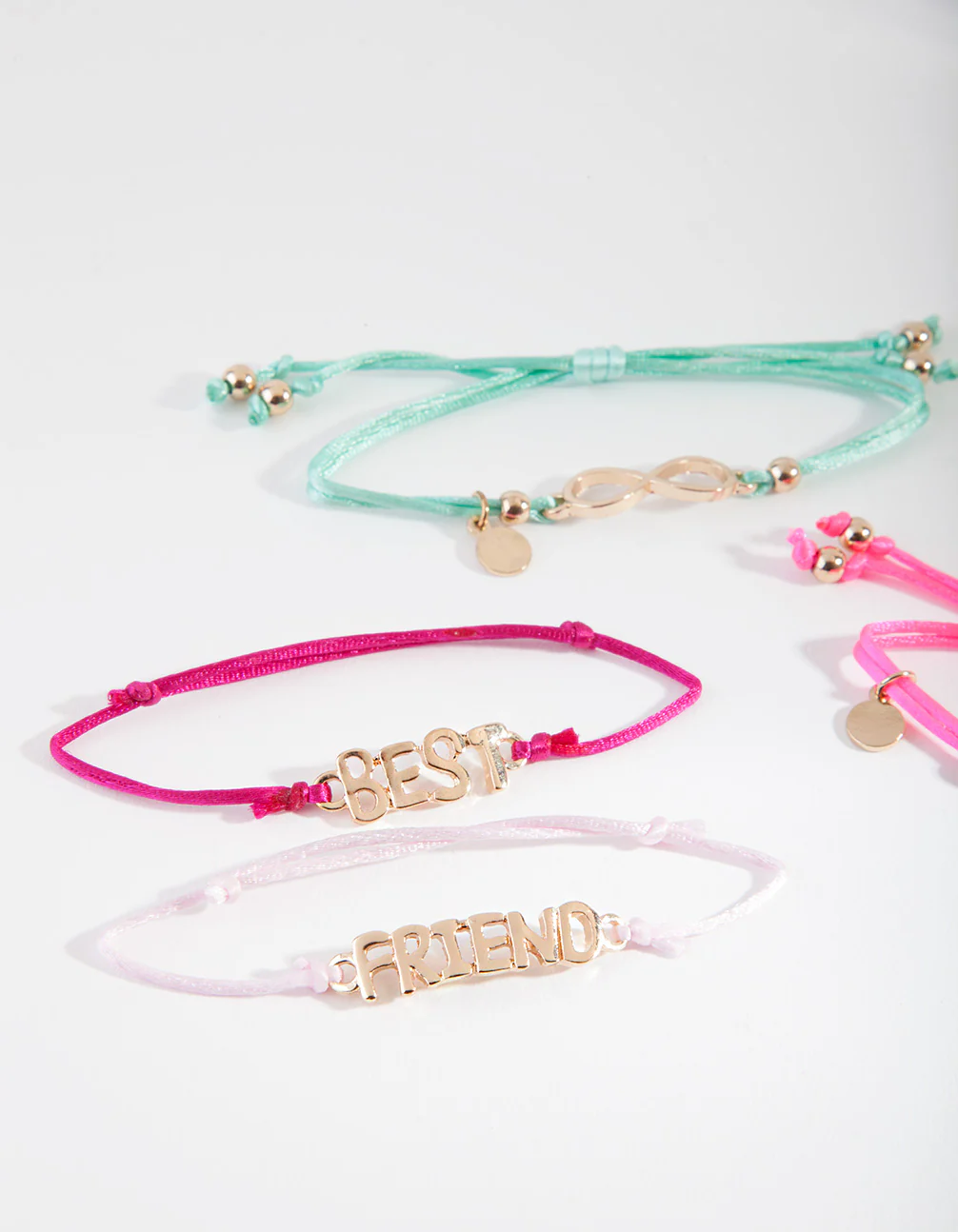 Kids BFF Infinity Bracelet 4-Pack - Image 2