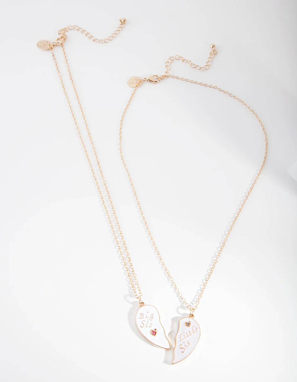 Kids Little & Big Sister Necklace Set - Image 2